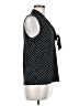Anne Klein Polka Dots Black Sleeveless Blouse Size M - photo 4
