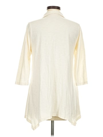 Soft Surroundings 3/4 Sleeve Button-Down Shirt (view 2)