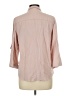 DR2 100% Rayon Pink 3/4 Sleeve Button-Down Shirt Size L - photo 2