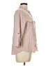 DR2 100% Rayon Pink 3/4 Sleeve Button-Down Shirt Size L - photo 4