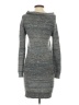 Max Studio Gray Casual Dress Size S - photo 2