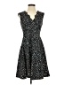 Wisp Polka Dots Black Cocktail Dress Size 4 - photo 1