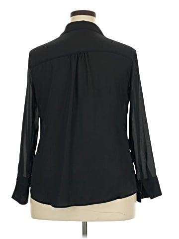Worthington Long Sleeve Blouse (view 2)