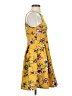 Soprano Floral Yellow Cocktail Dress Size S - photo 4