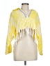 Paradised 100% Cotton Yellow Poncho Size L - photo 1