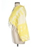 Paradised 100% Cotton Yellow Poncho Size L - photo 5