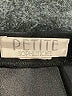 Petite Sophisticate Solid Black Formal Skirt Size S (estimated) - photo 4