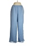 Shein 100% Polyester Blue Casual Pants Size 12 - photo 1