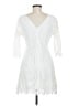 MSLG 100% Polyester White Cocktail Dress Size M - photo 2