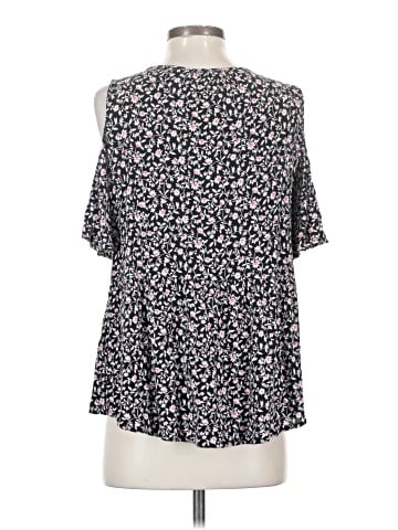 a.n.a. A New Approach Short Sleeve Blouse (view 2)