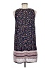 Artisan NY 100% Polyester Paisley Blue Casual Dress Size 8 - photo 2