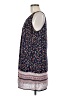 Artisan NY 100% Polyester Paisley Blue Casual Dress Size 8 - photo 5