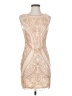 Verte 100% Polyester Ivory Cocktail Dress Size S - photo 1