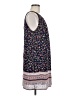 Artisan NY 100% Polyester Paisley Blue Casual Dress Size 8 - photo 4