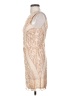Verte 100% Polyester Ivory Cocktail Dress Size S - photo 5