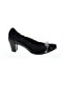 Attilio Giusti Leombruni 100% Leather Black Heels Size EU (IT) 37 1/2 / US 7 1/2 - photo 1