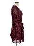 Lulus 100% Polyester Stars Burgundy Cocktail Dress Size M - photo 4