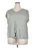 Como Blu Gray Short Sleeve T-Shirt Size 2X - photo 1