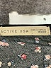 Active USA 100% Rayon Black Short Sleeve Blouse Size M - photo 7