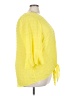 Alyx 100% Polyester Yellow 3/4 Sleeve Blouse Size 3X - photo 4