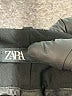 Zara Solid Black Dress Pants Size M - photo 7