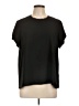 Maison d' Amelie 100% Polyester Black Short Sleeve T-Shirt Size L - photo 1