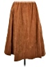 Roaman's Solid Brown Casual Skirt Size 8 - photo 1