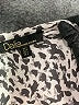 dalia 100% Polyester Animal Print Ivory Long Sleeve Blouse Size L - photo 7