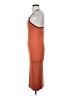 Zara 100% Polyester Orange Casual Dress Size XS - photo 5
