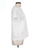 Shein White Short Sleeve Blouse Size L - photo 4