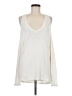 Chaser Ivory Sleeveless T-Shirt Size M - photo 1