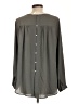 Sugarmint Gray Long Sleeve Blouse Size L - photo 2