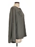 Sugarmint Gray Long Sleeve Blouse Size L - photo 4