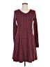 Toad & Co Hearts Burgundy Casual Dress Size M - photo 1