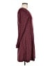 Toad & Co Hearts Burgundy Casual Dress Size M - photo 4