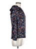 J.Crew Blue 3/4 Sleeve Blouse Size 6 - photo 4