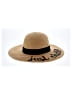 C.C Exclusives 100% Paper Tan Sun Hat One size - photo 1
