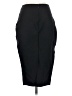Express Solid Black Formal Skirt Size 2 - photo 2