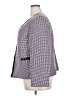 Tahari by ASL 100% Polyester Houndstooth Purple Blazer Size 20w - photo 5