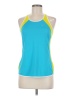 Nike 100% Polyester Blue Active Tank Size M - photo 1