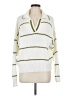 Assorted Brands Stripes White Pullover Sweater Size M - photo 1