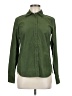 Boden 100% Cotton Solid Green Long Sleeve Button-Down Shirt Size 8 - photo 1