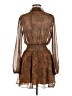 Forever 21 Animal Print Brown Cocktail Dress Size MedEstimated - photo 2
