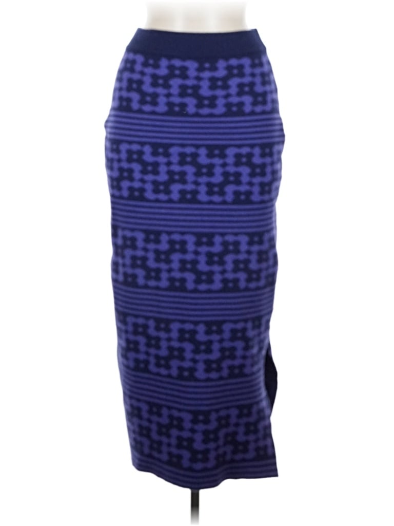 Pre-owned 4si3nna Casual Skirt In Blue
