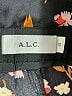 A.L.C. Floral Black Shorts Size 10 - photo 3