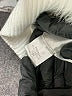 Six Crisp Days 100% Polyester Ivory Faux Fur Jacket Size XS - photo 7