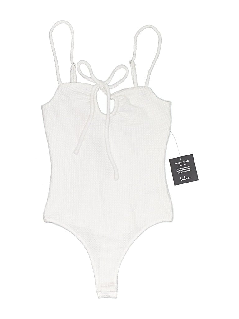 Lulus Bodysuit In White