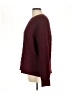 Ann Taylor LOFT Solid Burgundy Pullover Sweater Size L - photo 5