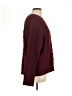 Ann Taylor LOFT Solid Burgundy Pullover Sweater Size L - photo 4