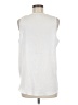Nine West 100% Polyester Ivory Sleeveless Blouse Size M - photo 2